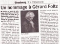 Inga Kazantseva - Un hommage à Gérard Foltz